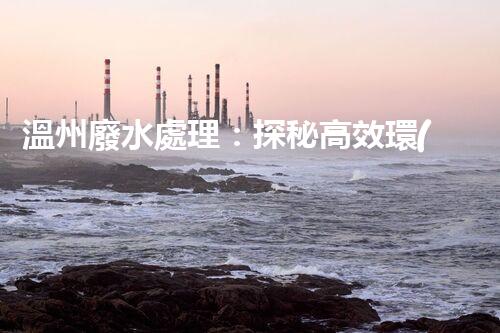 溫州廢水處理：探秘高效環(huán)保的以后？